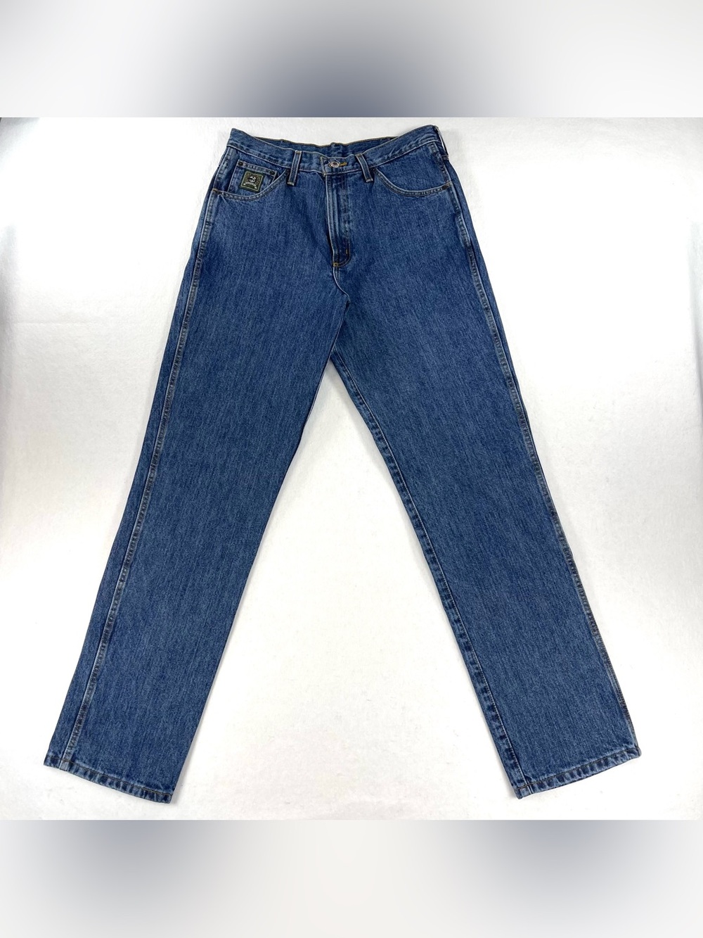 Cinch Up Jeans Mens 32x34 Blue Denim Straight Leg Pants Green Label Workwear